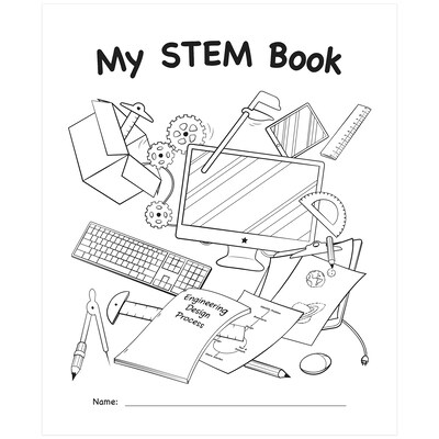 Teacher Created Resources My Own Books: My Own STEM Books Activity Book, 25/Pack