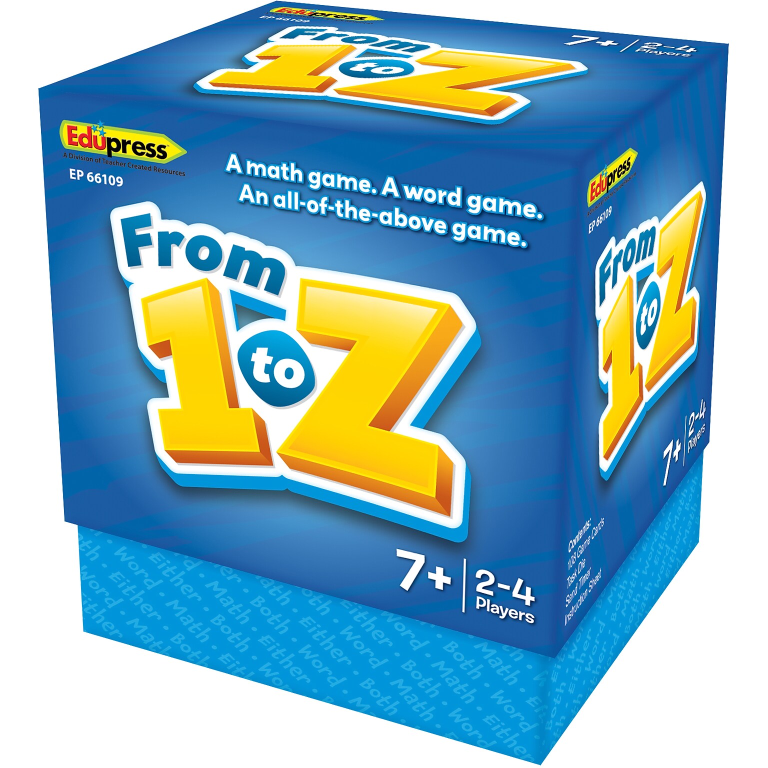 Teacher Created Resources From 1 to Z Card Game (TCR66109)