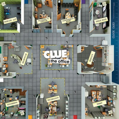 CLUE The Office Mystery Board Game (USACL051198)