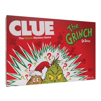 CLUE The Grinch Mystery Board Game (USACL154779)