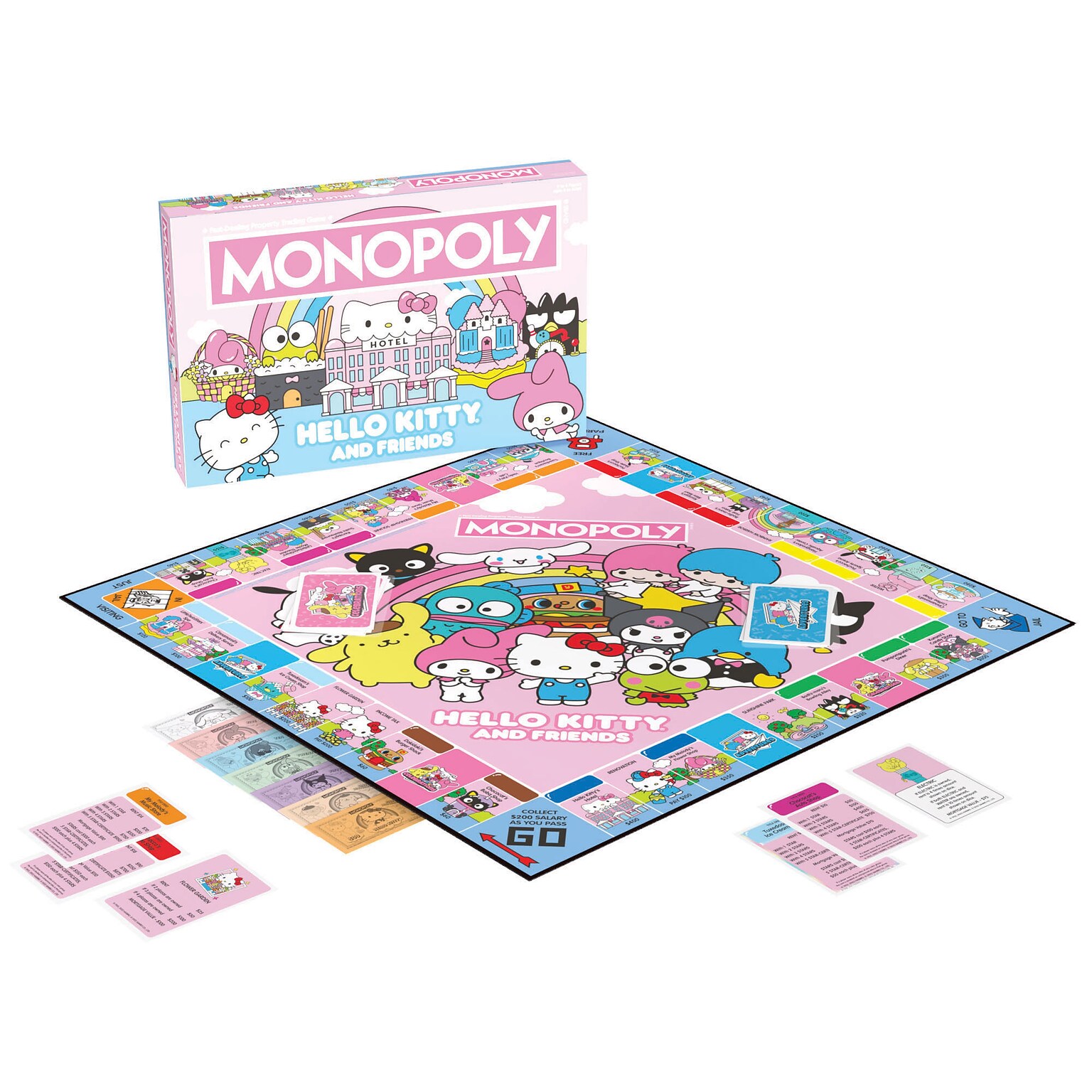 MONOPOLY Hello Kittyand Friends Board Game (USAMN075296)