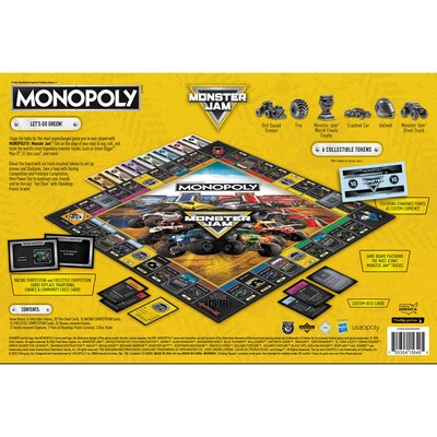 MONOPOLY Monster Jam Board Game (USAMN149651)