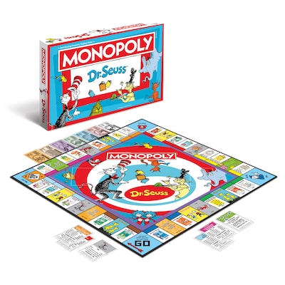 MONOPOLY Dr. Seuss Board Game (USAMN154000)