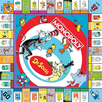 MONOPOLY Dr. Seuss Board Game (USAMN154000)