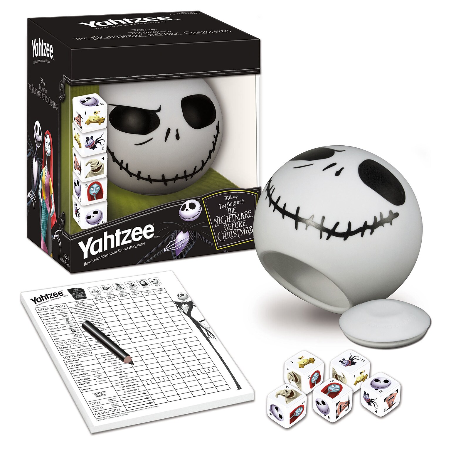 YAHTZEE The Nightmare Before Christmas Dice Game (USAYZ004261)