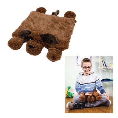 Bouncyband Washable Sensory Plush Lap Pad, Puppy (BBALPDO)