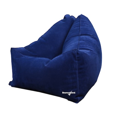Bouncyband Comfy Cozy Peapod Inflatable Chair for Kids (BBAPDCHBU)