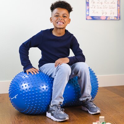 Bouncyband Sensory Peanut Stability Ball (BBASR95BU)