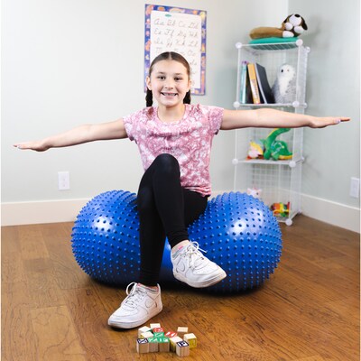 Bouncyband Sensory Peanut Stability Ball (BBASR95BU)