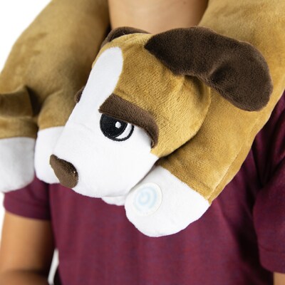 Bouncyband Sensory Vibrating Neck Pillow, Puppy (BBAVNDO)