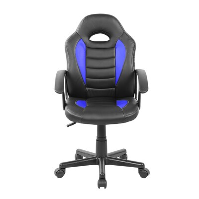 Techni Mobili Kid's Gaming and Student Racer Chair, Blue (RTA-KS40-BL)