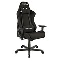 Techni Sport TS-F44 Fabric Ergonomic High Back Video Gaming Chair, Black (RTA-TSF44-BK)