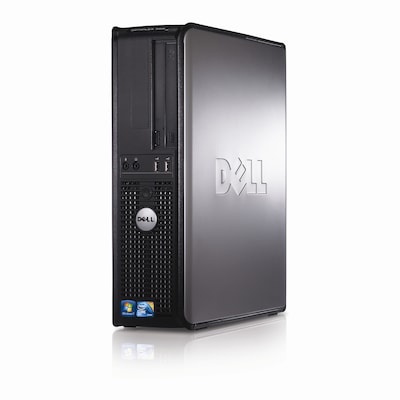 Dell Optiplex 380 Desktop Intel Core 2 Duo E7400 2.8GHz 2GB RAM 160GB Hard Drive, DVD Windows 10 Home, Refurbished