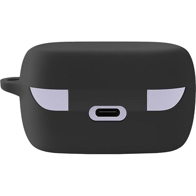 SaharaCase Anti-Slip Silicone Case for Jabra Elite 4 Headphones, Black (HP00115)