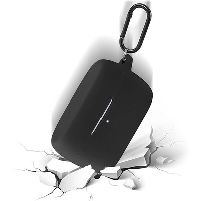 SaharaCase Anti-Slip Silicone Case for Jabra Elite 4 Headphones, Black (HP00115)