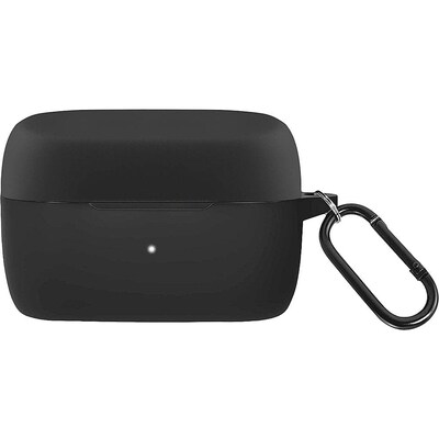 SaharaCase Anti-Slip Silicone Case for Jabra Elite 4 Headphones, Black (HP00115)