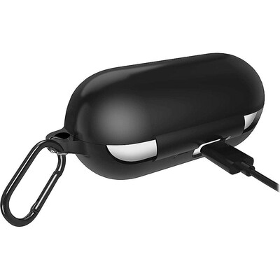 SaharaCase Anti-Slip Silicone Case for Sony WF-C700N Headphones, Black (HP00116)