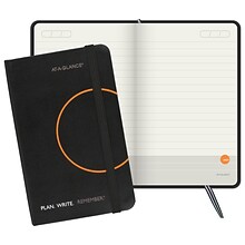 AT-A-GLANCE Plan. Write. Remember. 3.56 x 5.63 Planner, Black (80612305)