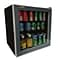 Avanti 1.6 Cubic Ft. Energy Star. Glass Door Refrigerator, Beverage Cooler, Black (ARBC17T2PG)