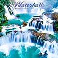 2024 BrownTrout Waterfalls 12 x 12 Monthly Wall Calendar (9781975465612)