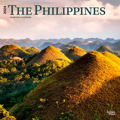 2024 BrownTrout The Philippines 12 x 12 Monthly Wall Calendar (9781975467555)
