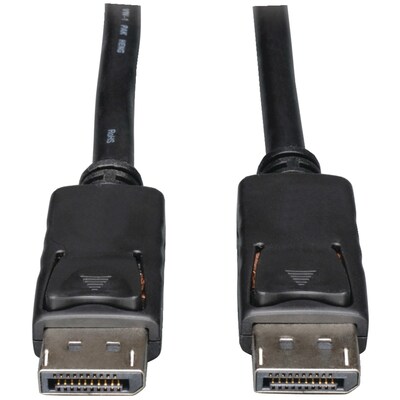 Tripp Lite 6 Display Port to Display Port Audio/Video Cable, Male to Male, Black (TRPP580006)