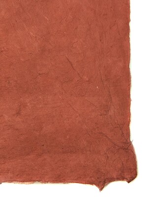 Graeham Owens Lokta Paper cranberry 20 in. x 30 in. 20 g [Pack of 10](PK10-GO-LTCRA)