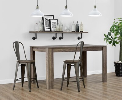 DHP Luxor Metal Counter Stool, Copper (S004106)