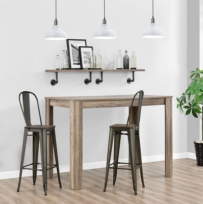 DHP Luxor Metal Bar Stool, Copper (S005106)