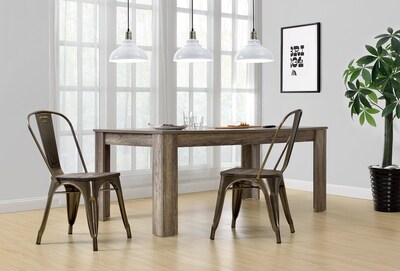 DHP Fusion Metal Dining Chair, Bronze (C001107)