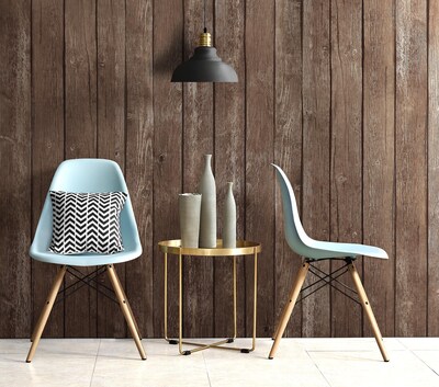 DHP Mid Century Modern Molded Chair, Light Blue (C012709)