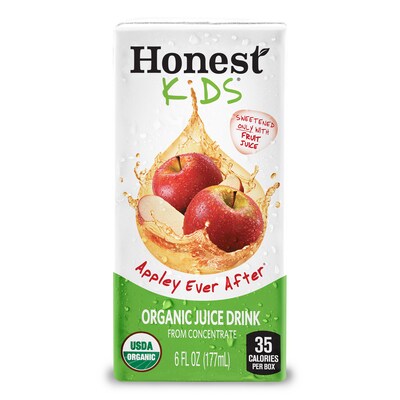 Honest Kids Appley Ever After Organic Juice Drink, 6 oz., 40 Count (CCU41975)