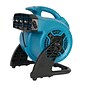 Xpower Portable Energy Efficient Misting Fan, Blue (XPOFM48)