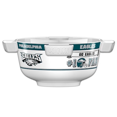 Fremont Die NFL Philadelphia Eagles Party Bowl Set, 14.5 Round (617258032495)