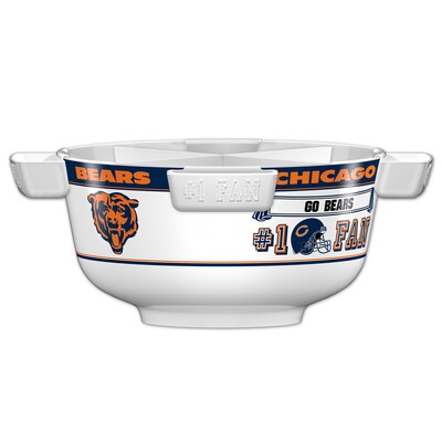 Fremont Die NFL Chicago Bears Party Bowl Set 14.5 Round (617258032402)