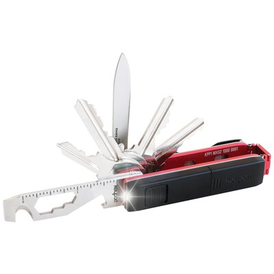 Keyport® Pivot Outdoor Bundle, Red (PVT1-BNDL-OUTD-RD)