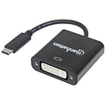 Manhattan® SuperSpeed+ 152051 USB-C 3.1 to DVI Converter, Black