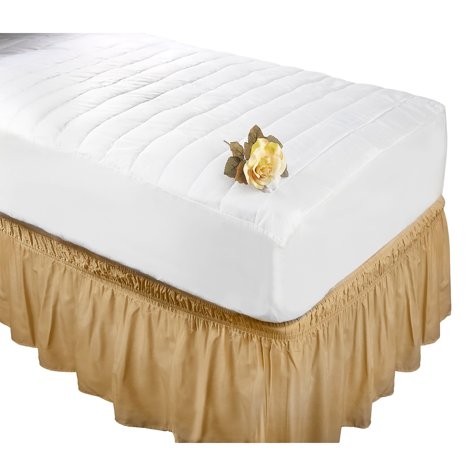 Simplify Home Details Mattress Pad, Antibacterial, Full Size (1217)