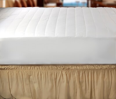 Simplify Home Details Mattress Pad, Antibacterial, Full Size (1217)