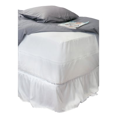 Simplify Home Details Mattress Protector, Sanitized Waterproof, Twin Size (26430)