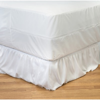 Simplify Home Details Mattress Protector, Sanitized Waterproof, Twin Size (26430)