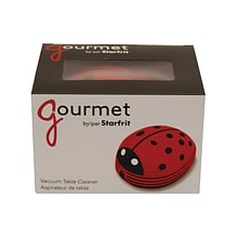 Starfrit Battery Powered Table Vacuum Cleaner, Lady Bug (SRFT80603)