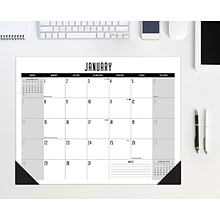 2024 Willow Creek Basic 22 x 17 Monthly Desk or Wall Calendar, Multicolor (39700)
