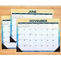 2024 Willow Creek Tropical Beach 22 x 17 Monthly Desk or Wall Calendar, Multicolor (39717)
