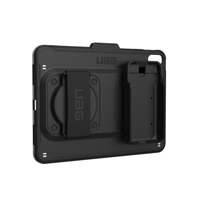 UAG Rugged iPad 10.9" 10th Gen MPOS Case w/ Hand & Shoulder Strap, Black (124109BM4040)