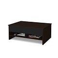 Bestar® Small Space 37 x 15 Lift-Top Storage Coffee Table, Laminate (16160-1179)