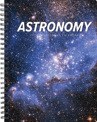 2024 Willow Creek Press Astronomy Weekly Engagement Calendar, 6.5 x 8.5 Spiral Planner (37812)