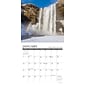 2024 Willow Creek Waterfalls 7" x 7" Monthly Wall Calendar, Multicolor (36990)