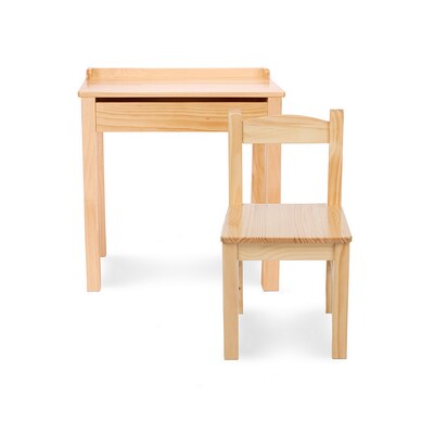 Child's Lift-Top Desk & Chair - Honey- Melissa and Doug