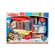 Mattel PAW Patrol Pup Pack Set: Backpack Role Play Set and Rescue Mission Wooden Dashboard, Multicol